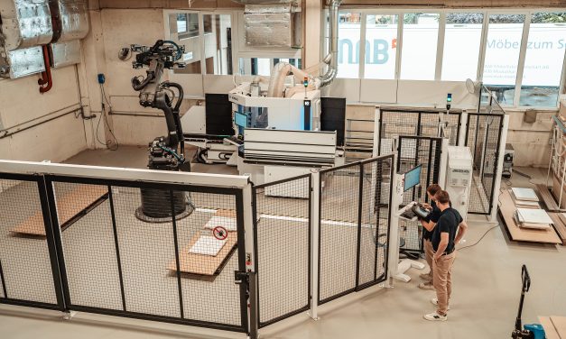 MVTec: 3D point cloud enables robots to “See” in the carpentry industry