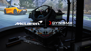1 McLaren X Dynisma HERO Logos McLaren Automotive Announces Dynisma as Official Motion Simulator Partner
