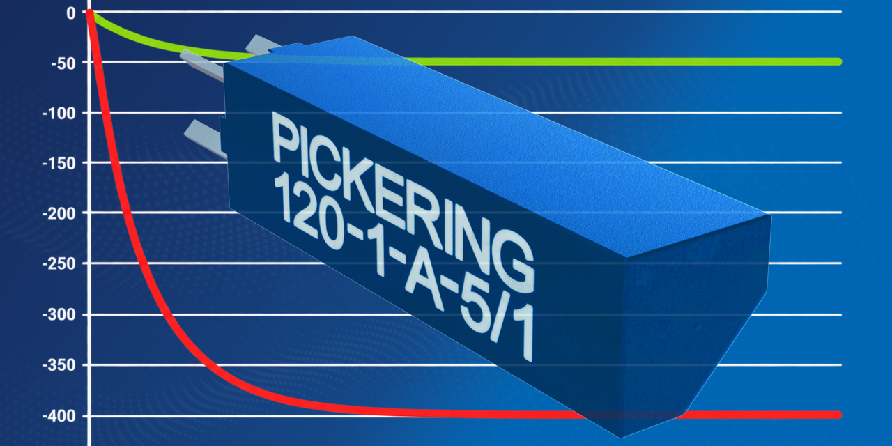 Pickering reed relays proven to have 88% lower thermal EMF enabling compactness and precision