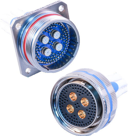 In stock at Powell are Glenair’s Series 806 Mil-Aero Micro Miniature D38999 connectors
