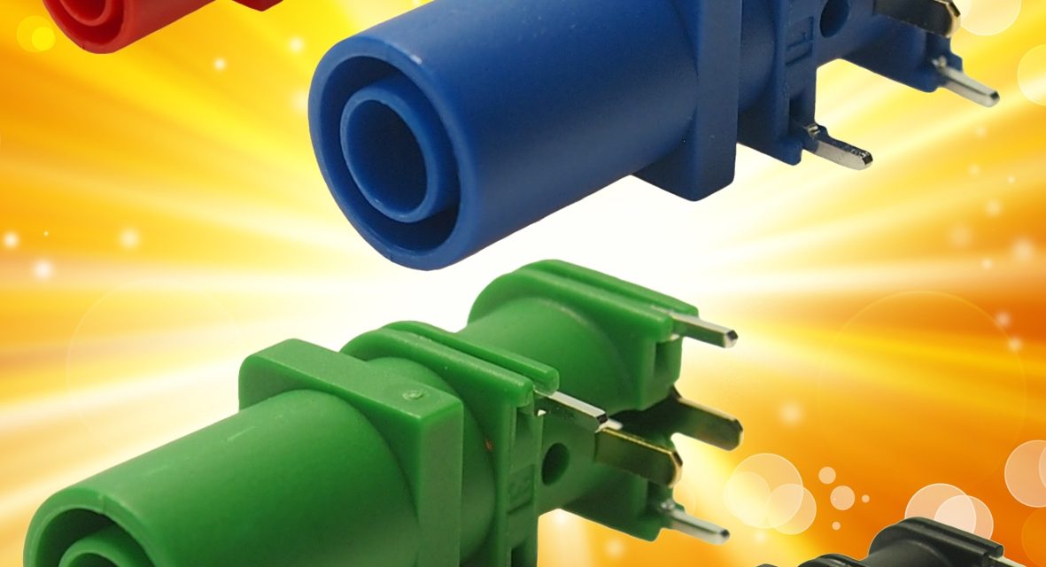 New switching 4 mm Banana Socket from CLIFF Electronics