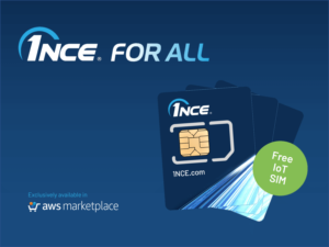 1NCE For All CTA Shop Module 1NCE to offer free cellular IoT connectivity exclusively in AWS Marketplace