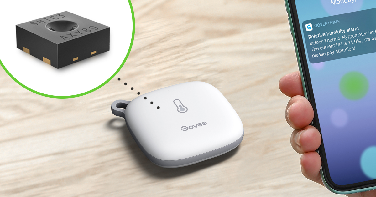Sensirion Inside: Humidity and temperature monitoring devices from Govee