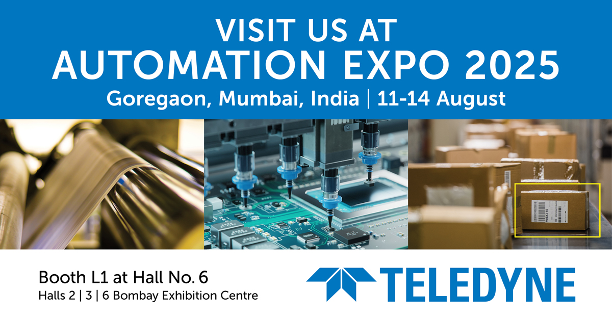 Teledyne to showcase a diverse range of imaging solutions at Automation Expo 2025
