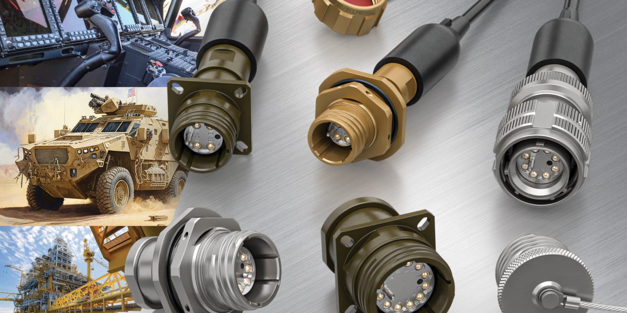 New mil-spec D38999 contactless expanded beam circular fibre-optic connectors