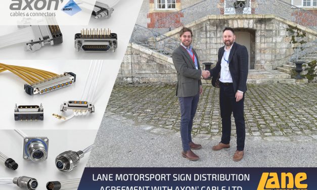Lane Motorsport sign distribution agreement with Axon’ Cable