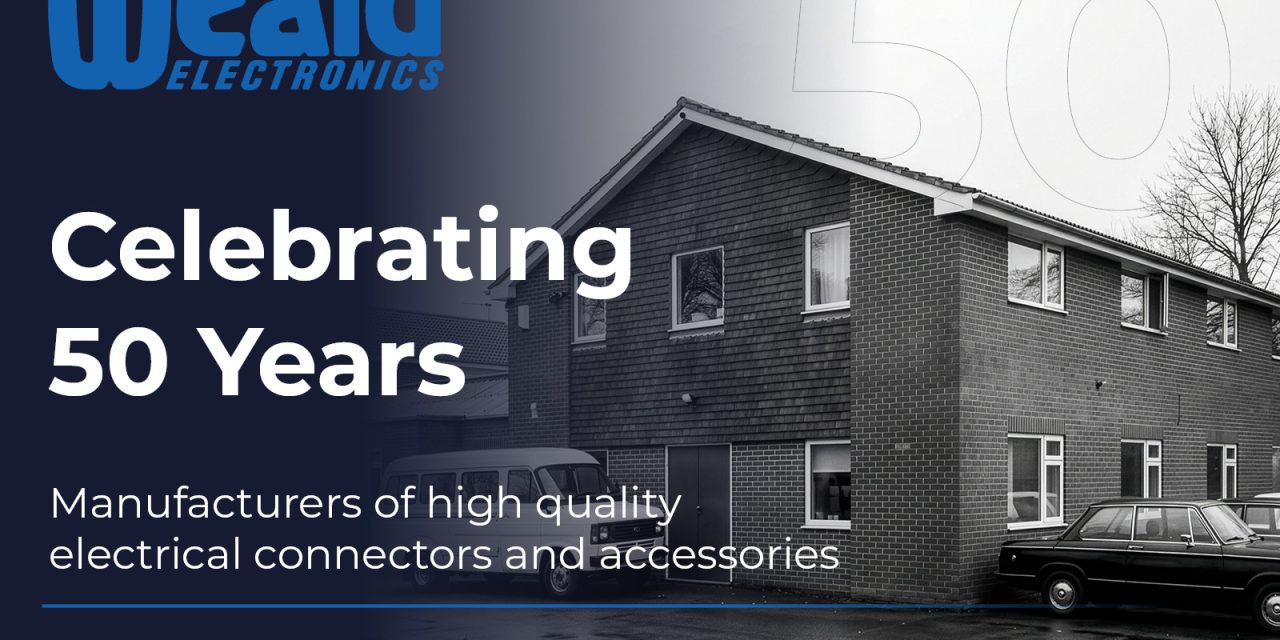 Weald Electronics celebrates its 50th Anniversary
