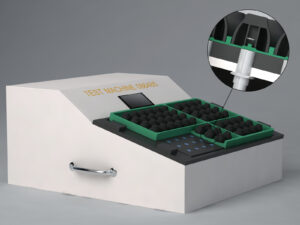 500 Assembly car radio buttons Hi Res Contrinex extended distance inductives ‘as cute as a button’ in automotive test equipment