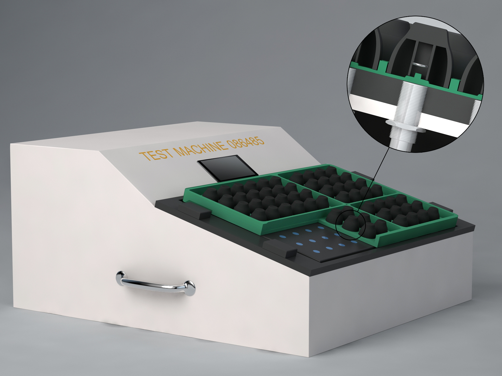 Contrinex extended distance inductives ‘as cute as a button’ in automotive test equipment