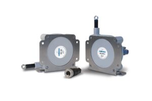 54109 Variohm CE SG PR1 Combilift’s CSS container loading system uses Variohm EuroSensor supplied cable extension transducers