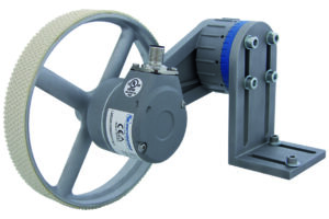 56489 Variohm Wachendorff LMSMA PR1 Roll feed length measurement: Wachendorff offer web length measurement solutions for length, position, and speed feedback