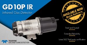 60961 GD10P IR Teledyne Gas and Flame Detection to showcase reliable and performant gas detection solutions at Adipec