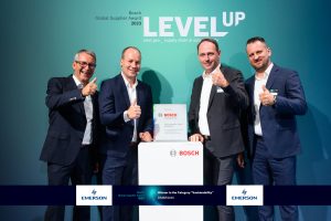 70512 230716 Bosch GSA Winner Emerson 1 Emerson receives Bosch Global Supplier Award recognising sustainability and emissions progress