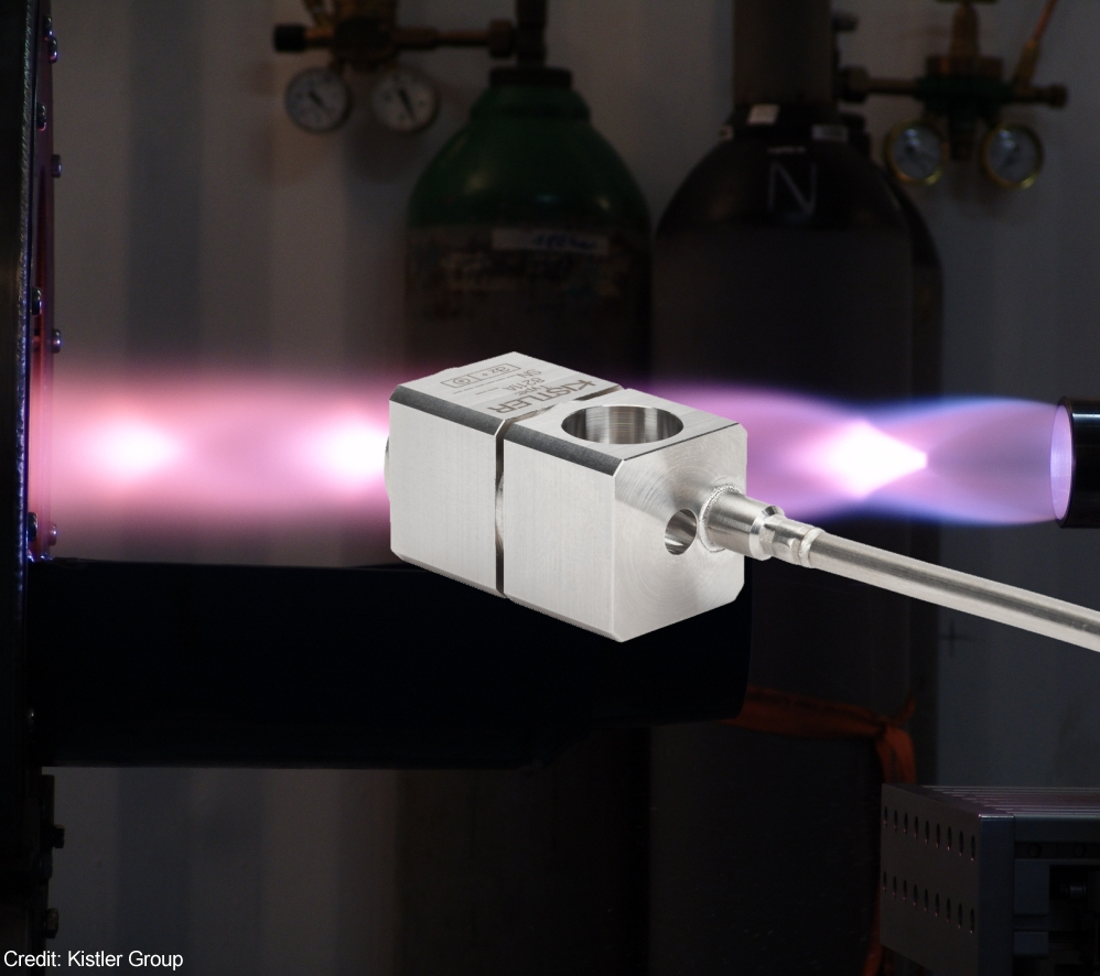 Measuring vibrations at up to 1,000 degrees Celsius