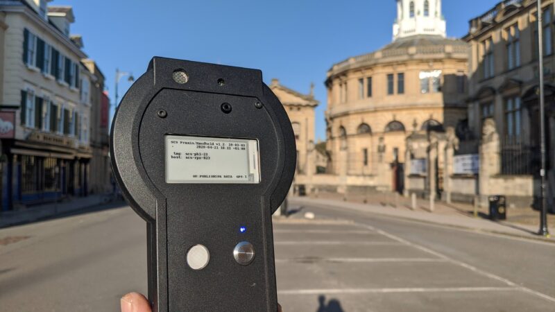 ‘Praxis/Handheld’ air quality monitor selected to map Oxford air