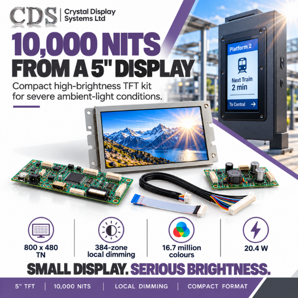 CDS launches new high-brightness display kit range