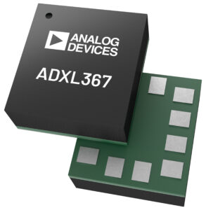 ADI ADXL367 MEMS Accelerometer Photo Analog Devices’ MEMS accelerometer provides ultralow power for healthcare and industrial applications
