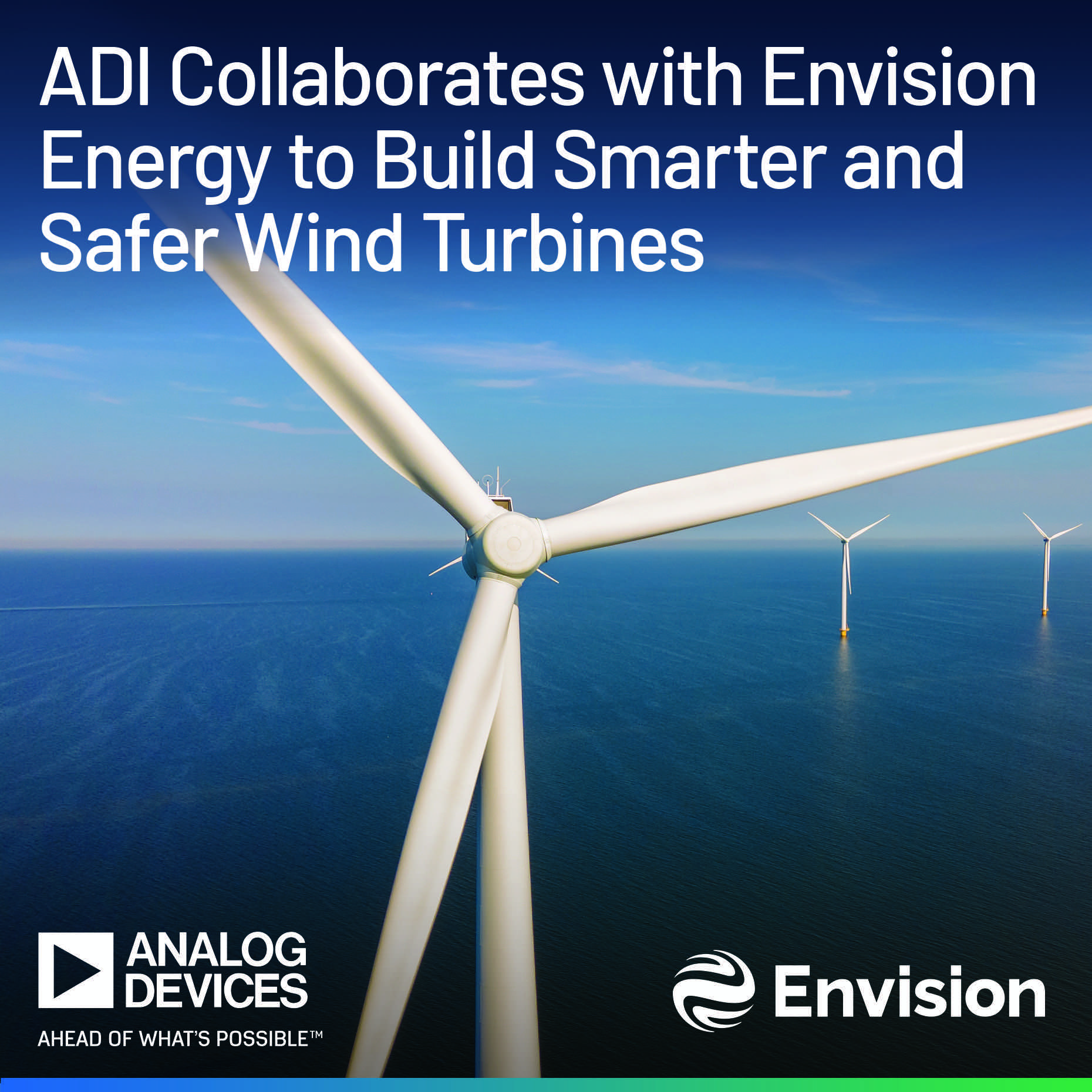 Envision Energy leverages MEMS sensor technology by Analog Devices to build smarter and safer wind turbines