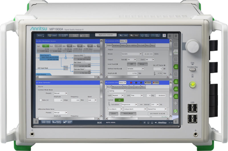 Anritsu demonstrated receiver testing using Synopsys DesignWare IP for PCI Express 5.0 at PCI-SIG Developers Conference 2019