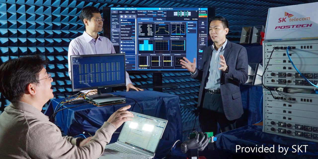 Anritsu’s Test Solutions Contribute to Enhanced Communication Performance by Combining SK Telecom and POSTECH’s Antenna  Expansion Technologies with AI