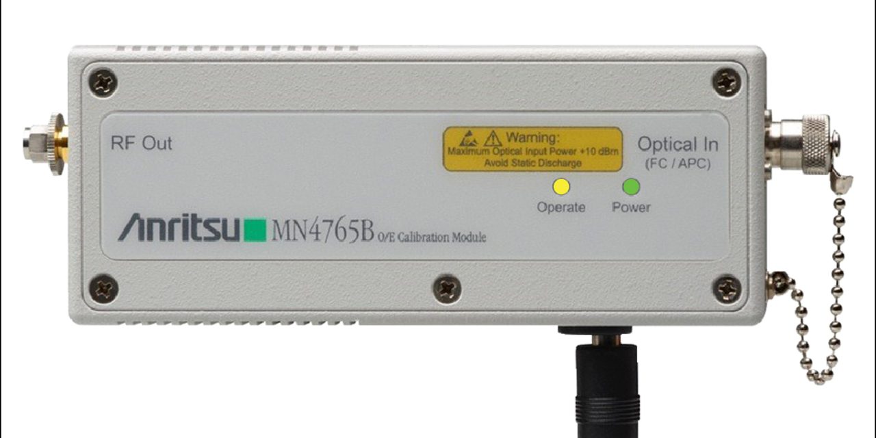 Anritsu breaks bandwidth barrier with world’s first 145 GHz O/E Calibration Module