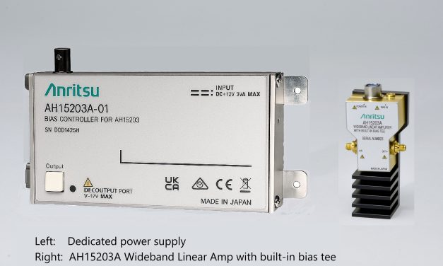 Anritsu launches 140 Gbaud wideband linear amplifier