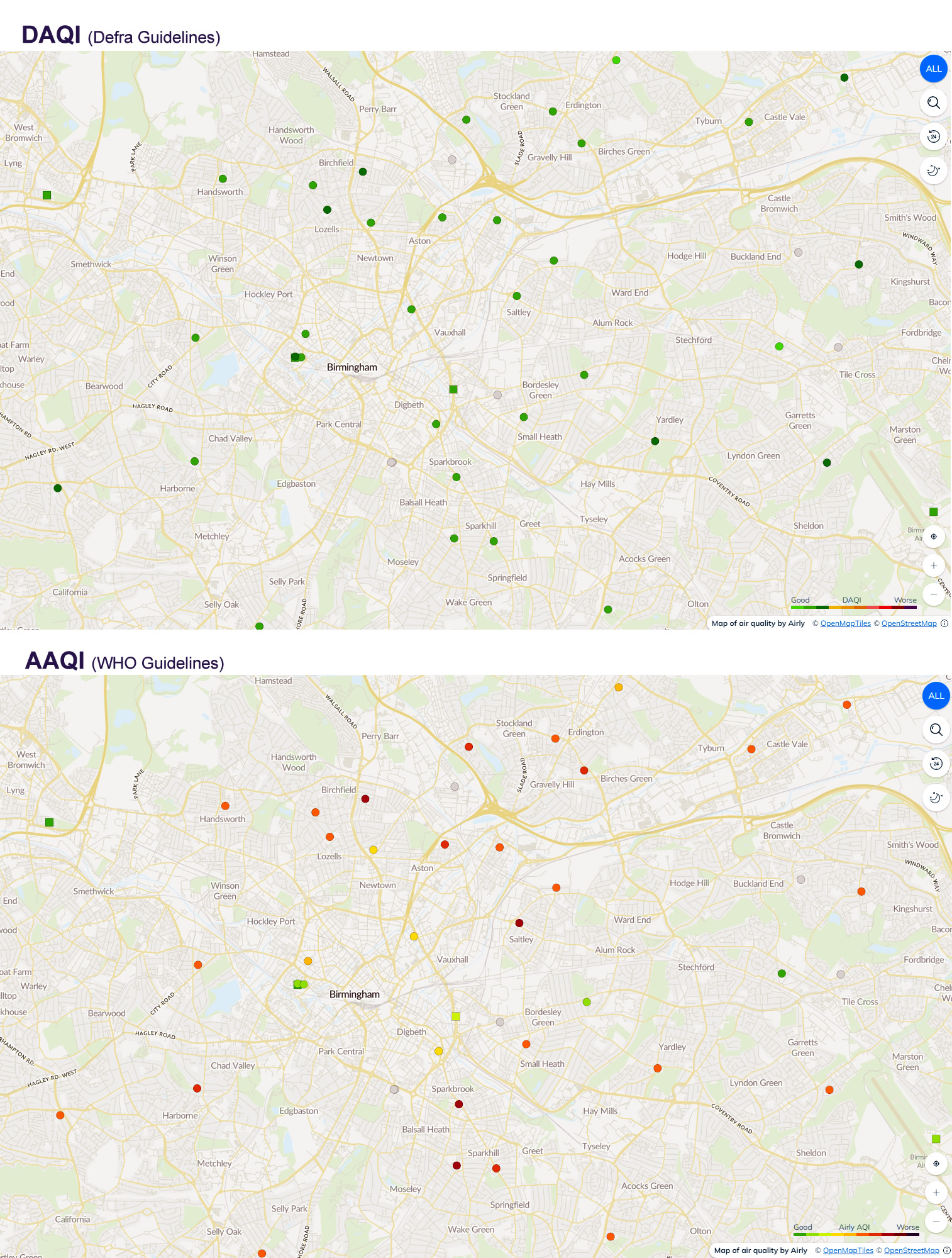Airly calls for clarity from air quality information systems
