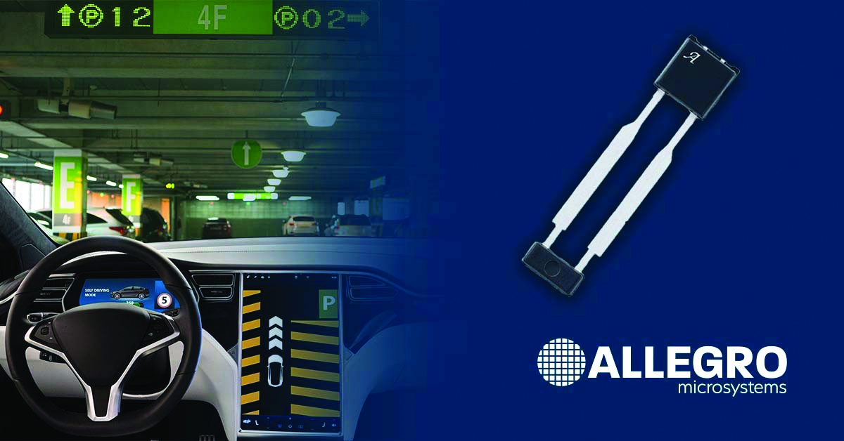 Allegro announces first-to-market high-resolution GMR wheel speed and distance sensor for ADAS applications