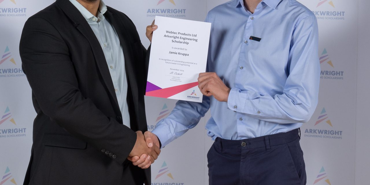 Webtec Awards Arkwright Engineering Scholarship