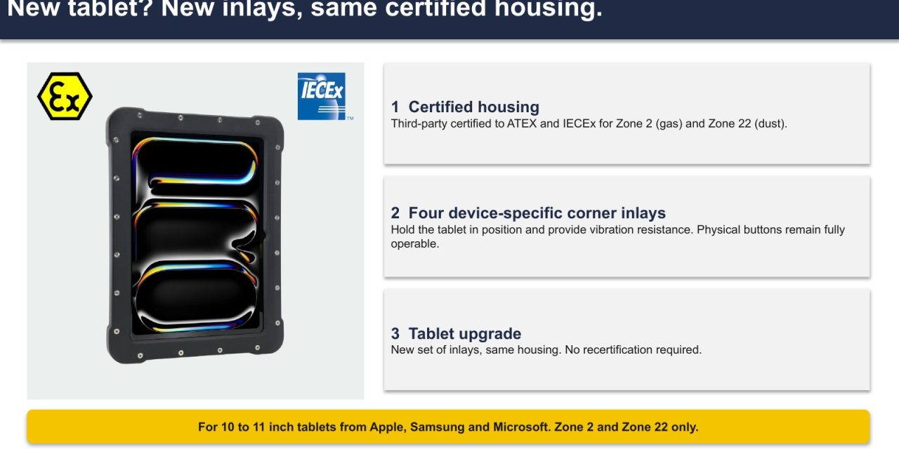One certified housing for every tablet: the Armadex Ex UniCase