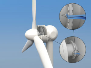 Art.115 Wind Turbine Final 01 1 Contrinex’s inductive sensors stop wind turbines ‘Getting in a Spin’