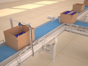 Art122 Contrinex's background suppression photoelectric sensors ‘pack them in’ and ‘take the biscuit’