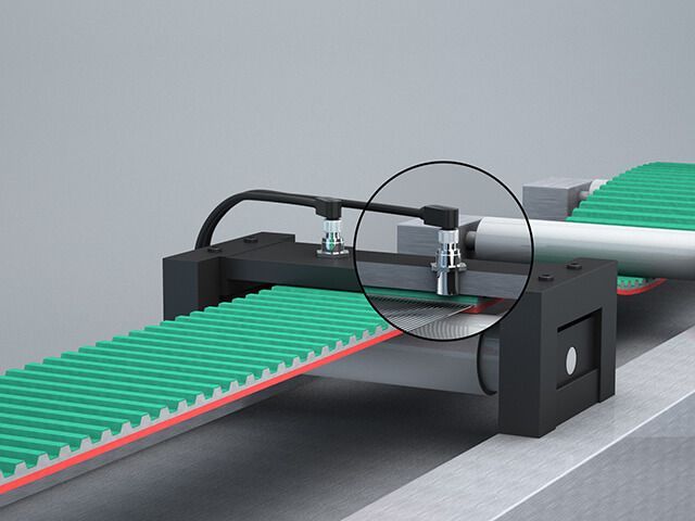 Contrinex analogue inductive sensors ensure a ‘Belting’ good solution