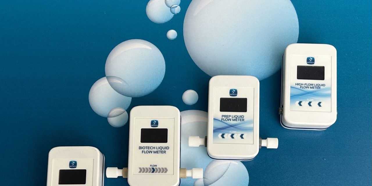 Non-invasive real-time liquid flow meters