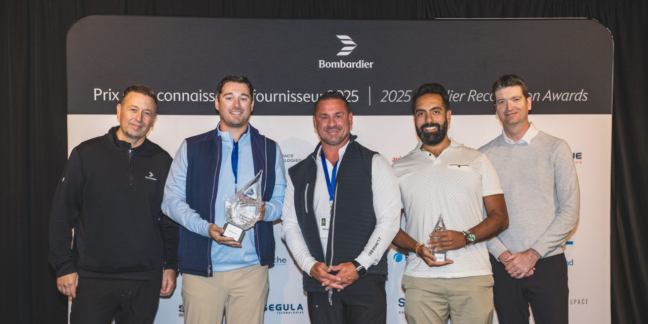 WireMasters celebrates Bombardier Diamond Award