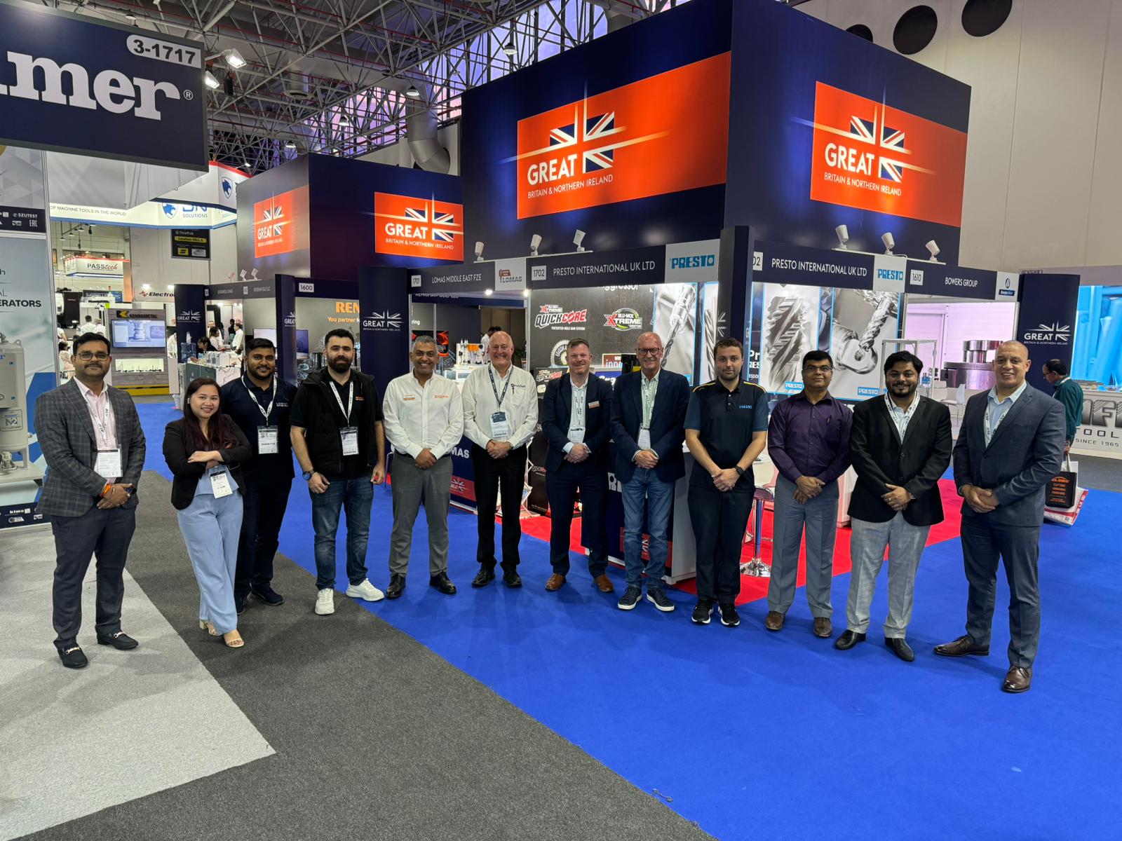 Bowers Group celebrate success at SteelFab 2024