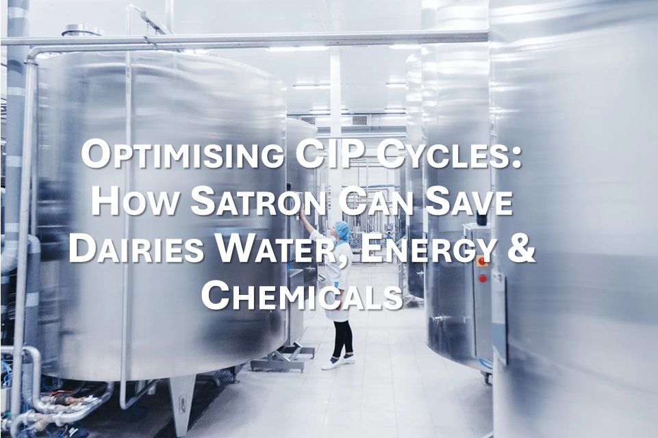 Satron’s precision turbidity measurement is transforming CIP washline efficiency