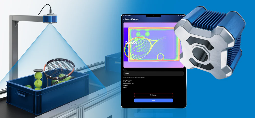 Contrinex Smart Camera 3D: Affordable and simple-to-implement measurement sensor