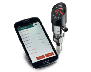 DPS More efficiency by linking display pressure switches and smartphones – Trafag DPS/DPC