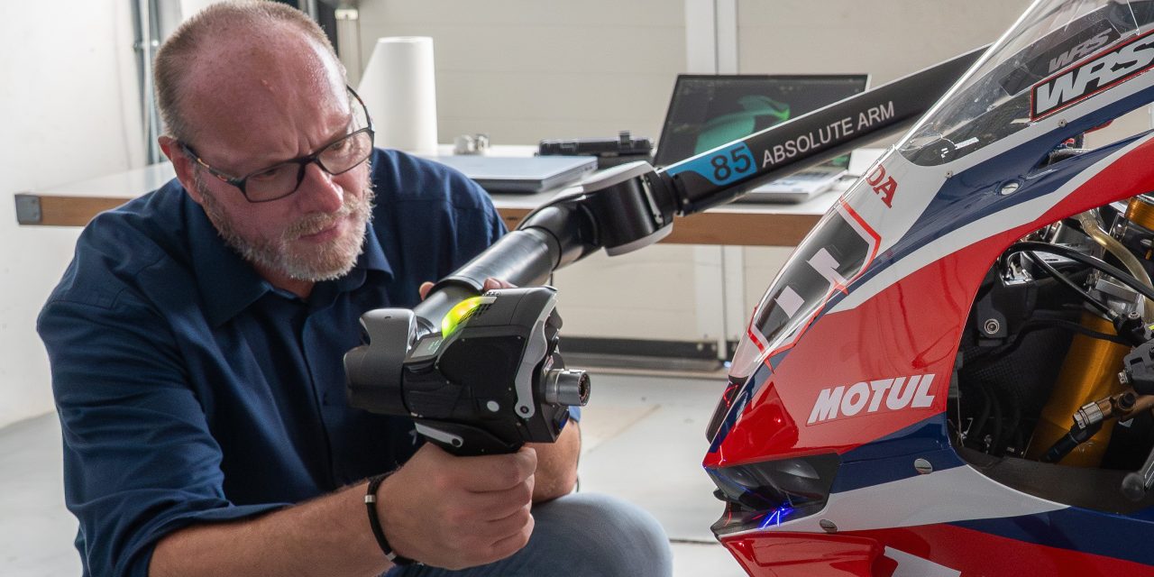 Hexagon and FIM join forces to streamline racing motorcycle measurement and compliance checks