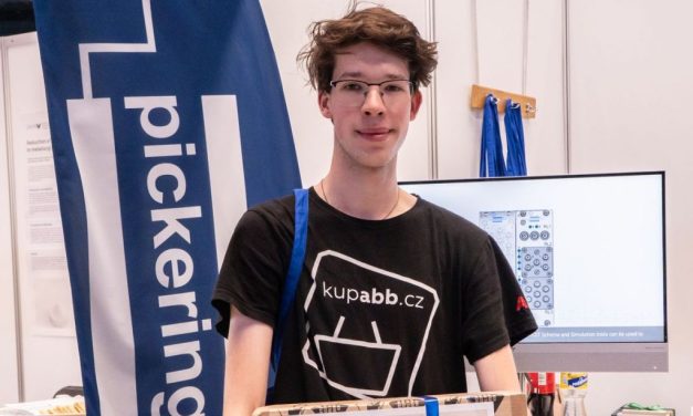 ‘Joker Junior’ wins Pickering’s PickBot student challenge at Czech innovation fair
