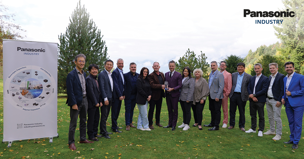 Panasonic Industry honours Arrow, Farnell and Future in 2025 Distribution Awards 