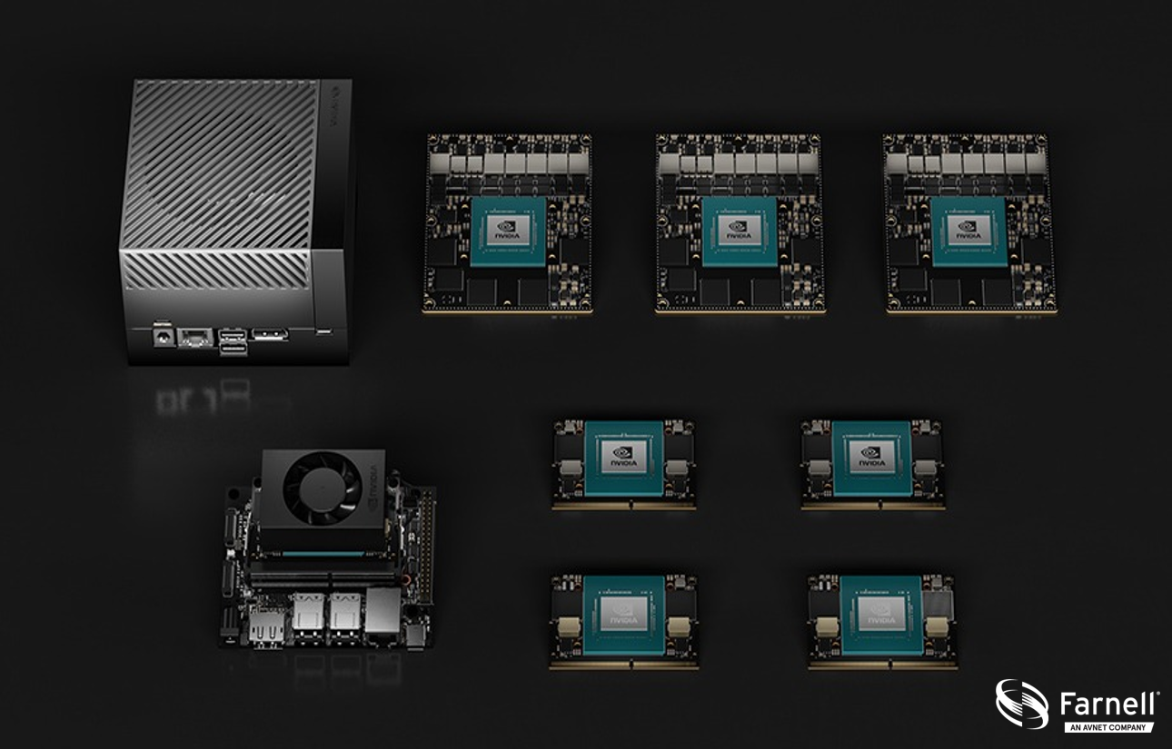 NVIDIA Jetson Orin range of modules now available from Farnell