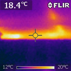 FLIR953 Gubba Cold Storage insulation leakage thermal Thermal imaging detects insulation defects to optimise cold storage