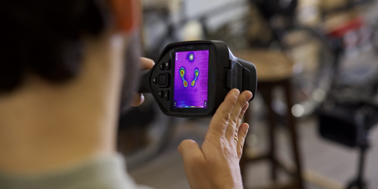 Thermography from Flir helps leading bike fitter find optimal cyclist position