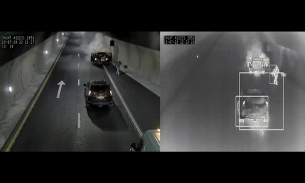 How does thermal imaging improve transport safety and incident prevention?