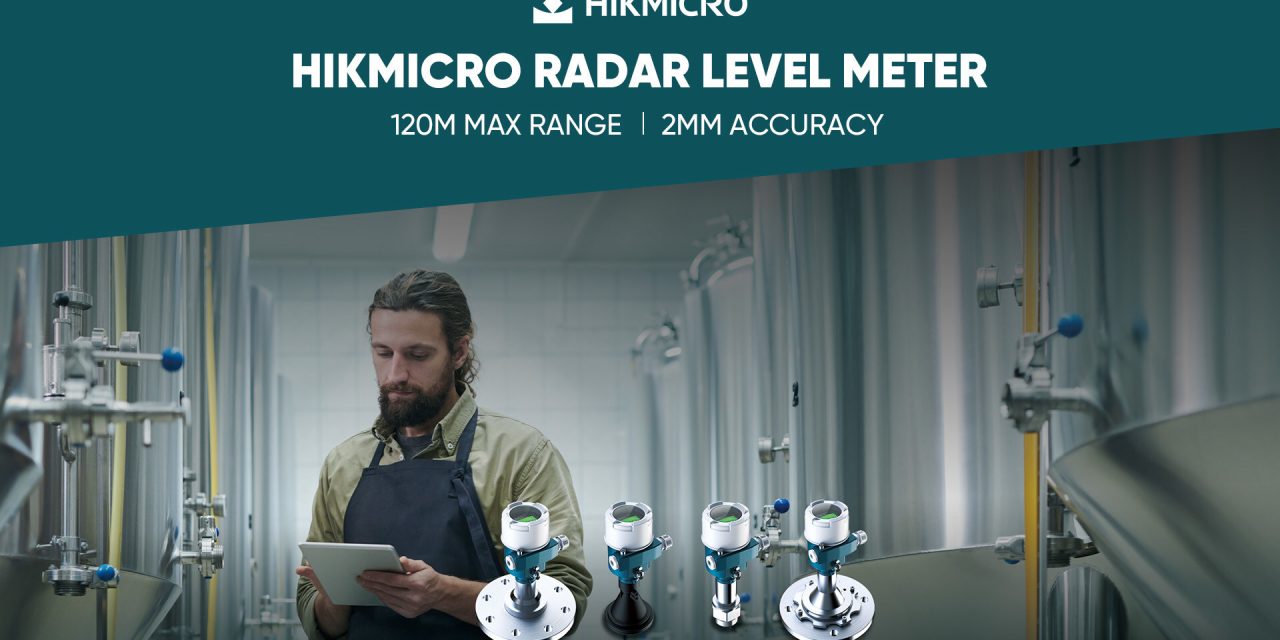 HIKMICRO launches LRG10 Radar Level Meter