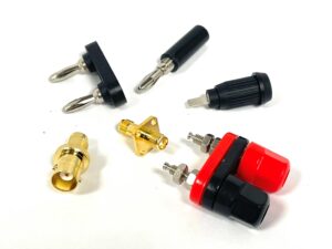 Image 4 2 Mueller Electric, best known as the inventor of the crocodile clip over 100 years ago, is also a manufacturer of a wide range of connectors, adaptors and cable assemblies, including;