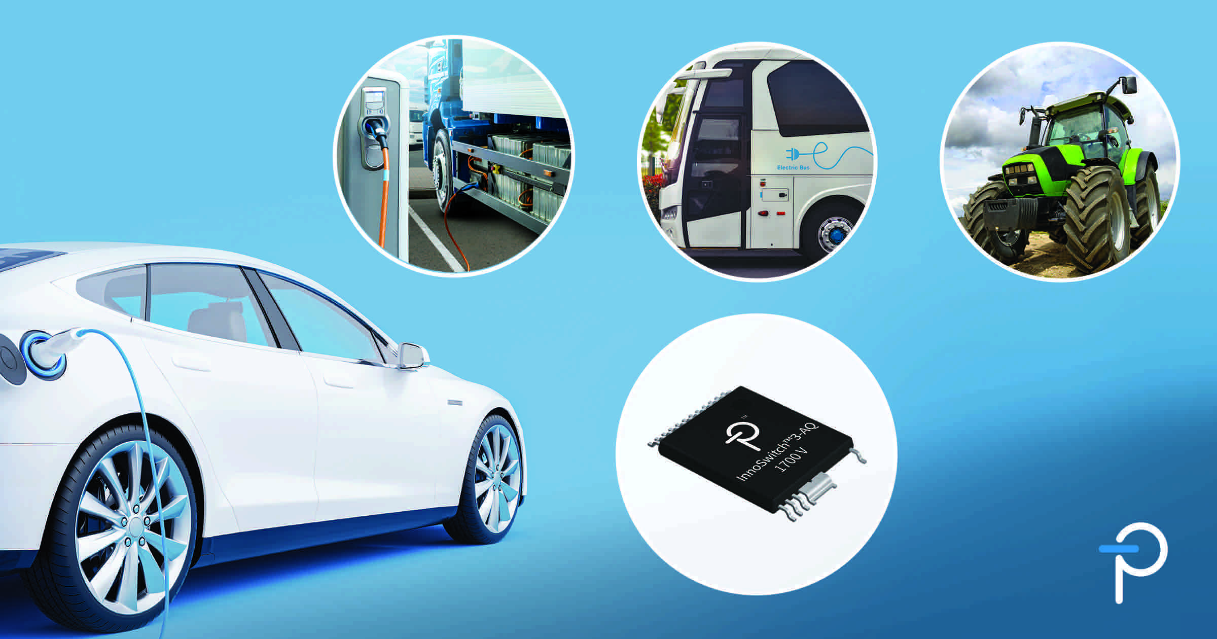 Power Integrations introduces industry’s first automotive-qualified high-voltage switcher ICs with 1700 V SiC MOSFET