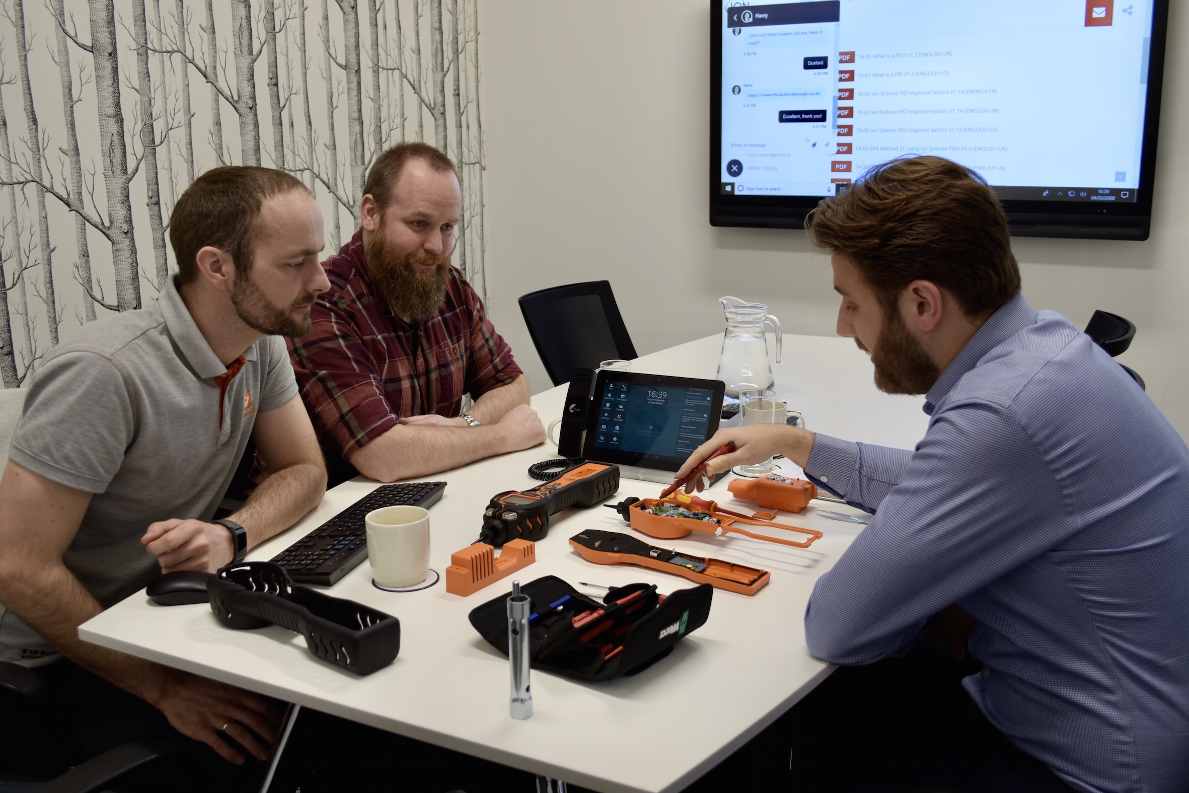 ION Science hosts service training for Norwegian distributor